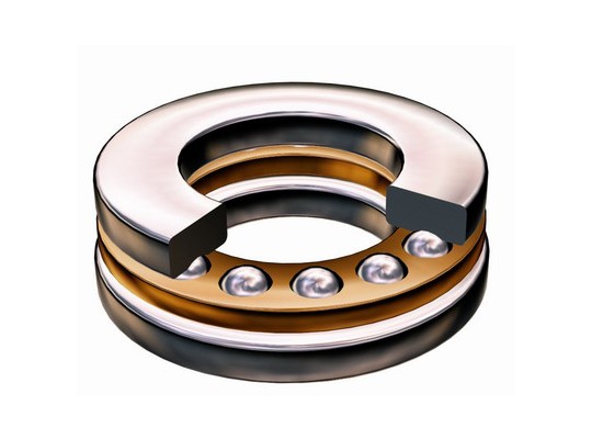 Double-direction thrust ball bearings