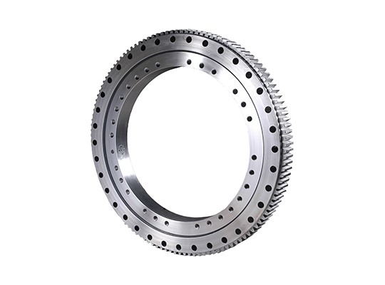 Single-row four point contact ball slewing bearing (internal gears)