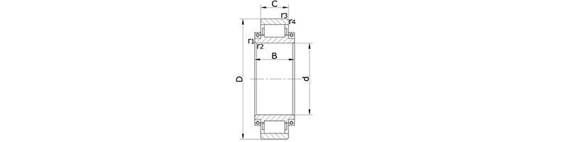 Split cylindrical roller bearings