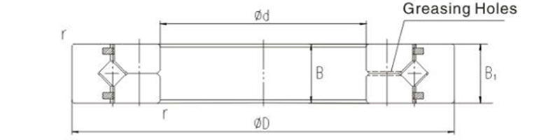 ERE Crossed Roller Bearings